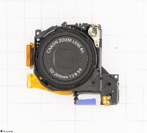 Объектив Canon A2200, следы исп.